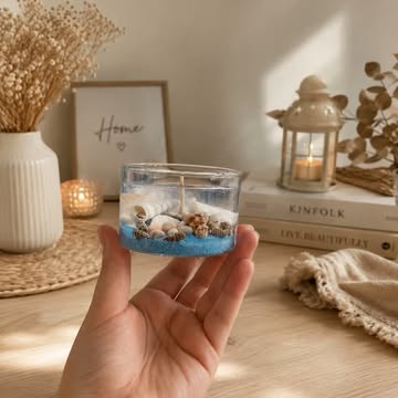 شمع ژله ای دریایی