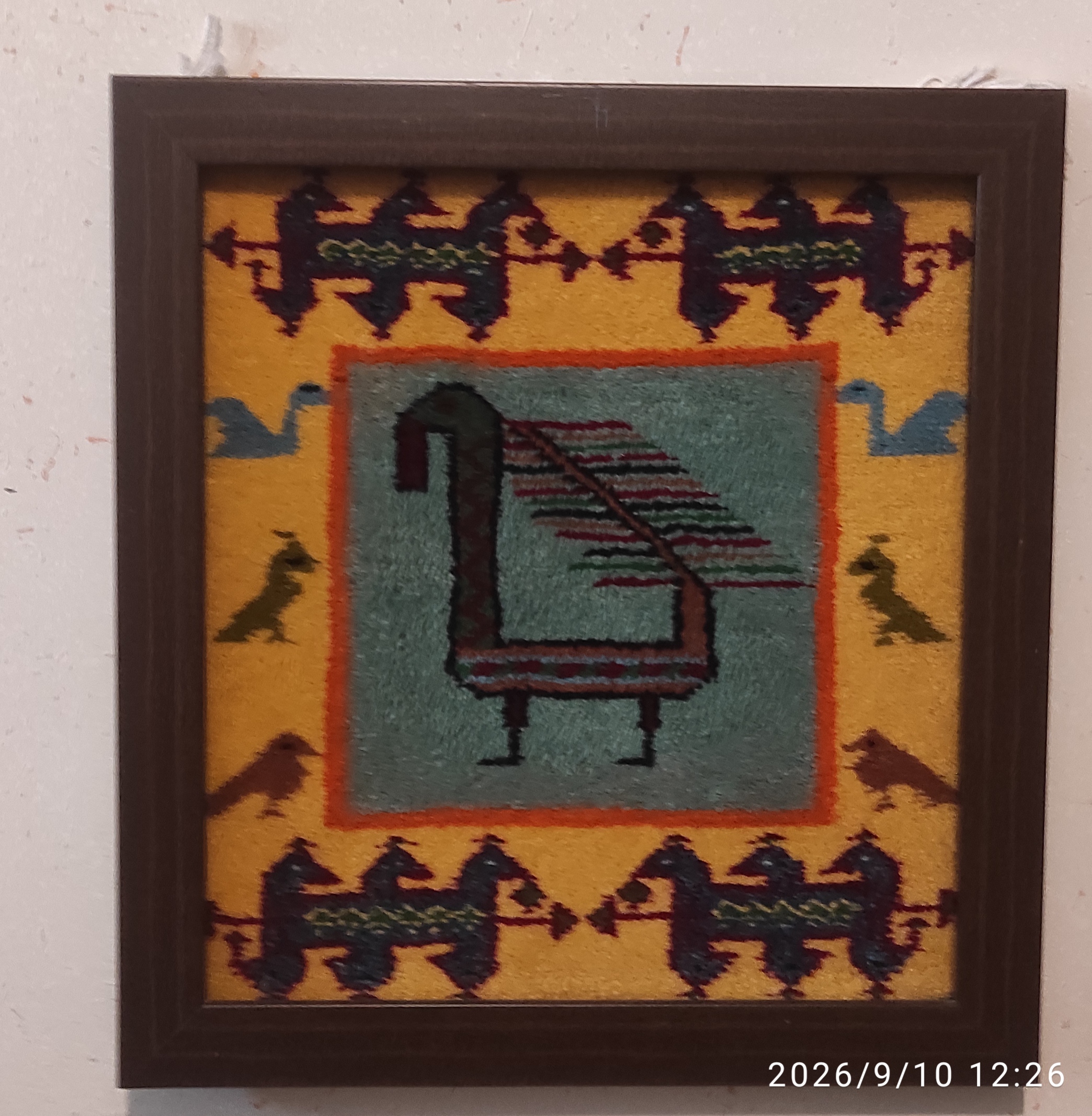 تابلو فرش دست بافت کوچک