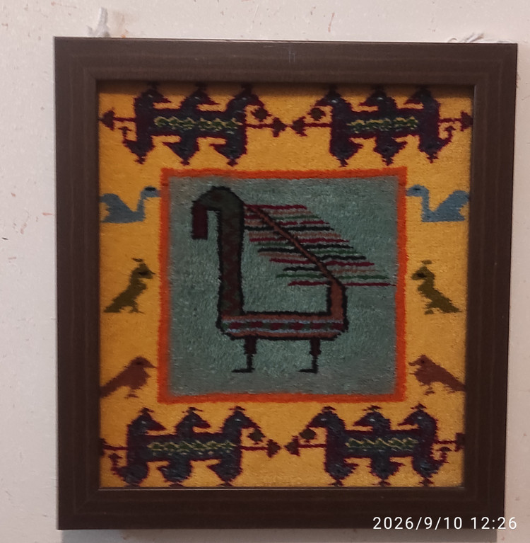تابلو فرش دست بافت کوچک